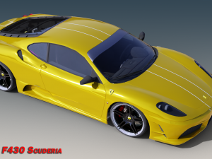 2023 Ferrari F430 Scuderia 3D Model