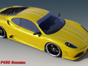 2023 Ferrari F430 Scuderia 3D Model