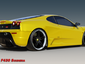 2023 Ferrari F430 Scuderia 3D Model