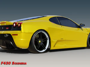 2023 Ferrari F430 Scuderia 3D Model
