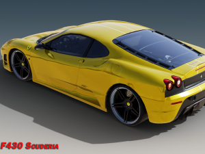 2023 Ferrari F430 Scuderia 3D Model