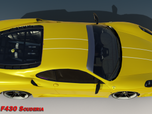 2023 Ferrari F430 Scuderia 3D Model