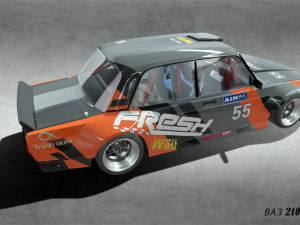 2105 V 89 With Widebody kit Modello 3D