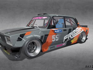 2105 V 89 With Widebody kit Modello 3D