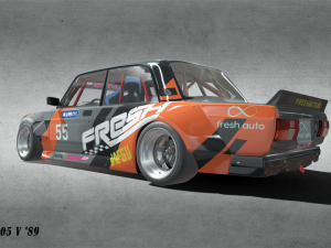 2105 V 89 With Widebody kit Modello 3D