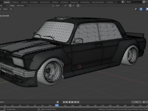2105 V 89 With Widebody kit Modello 3D