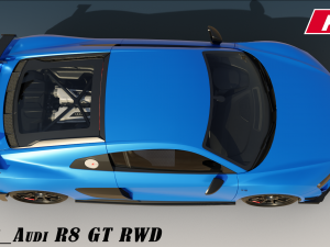 2023 Audi R8 GT RWD 3D मॉडल