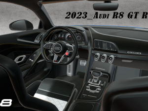 2023 Audi R8 GT RWD 3D मॉडल