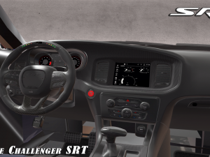 Dodge Challenger SRT Wide body kit Model 3D
