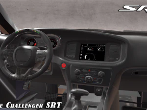 Dodge Challenger SRT Wide body kit 3D Model