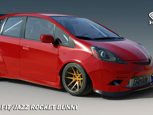 Honda Fit Jazz GE8 Roket Tavşanı 3D Model