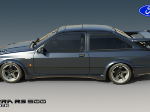 Sierra RS500 Cosworth 3Dモデル