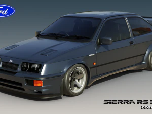 Sierra RS500 Cosworth 3D Model