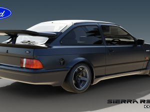 Sierra RS500 Cosworth 3Dモデル