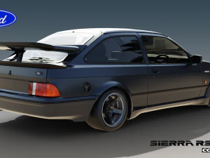 Sierra RS500 Cosworth 3D Model