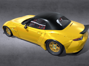 Mazda Mx5 Wide Body Kit 3D 模型
