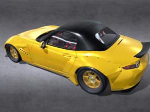 Mazda Mx5 Wide Body Kit 3D Model
