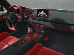 Mazda Mx5 Wide Body Kit 3D Model