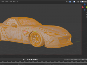 Mazda Mx5 Wide Body Kit 3Dモデル in スポーツカー 3DExport
