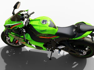 2024 Kawasaki Ninja ZX-10R 3D Model in Bicycle 463767 | 3DExport