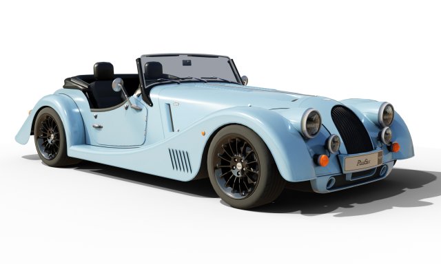 Morgan Plus Six 3D Modelo 3D .c4d .max .obj .3ds .fbx .stl .blend 