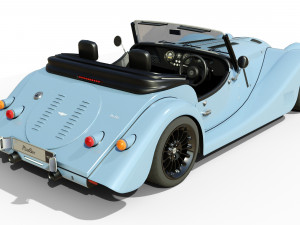 Morgan Plus Six 3D Modelo 3D