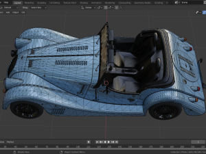 Morgan Plus Six 3D Modelo 3D