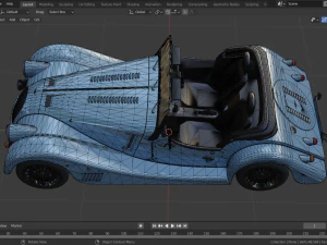 Morgan Plus Six 3D 3D Model