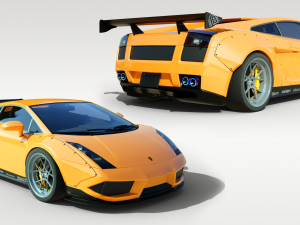 Gallardo LP Liberty Walk 3D 모델