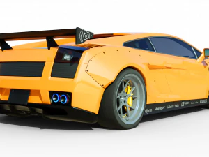 Gallardo LP Liberty Walk 3D Model