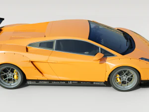 Gallardo LP Liberty Walk 3D Model