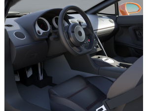 Gallardo LP Liberty Walk 3D Модель