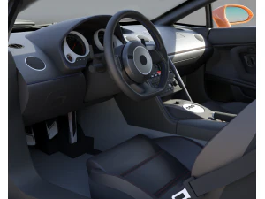 Gallardo LP Liberty Walk 3D Model
