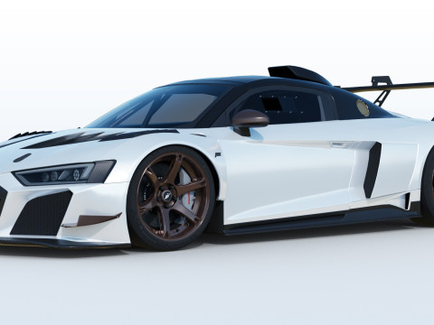 2024 Audi R8 ABT XGT 3D 모델