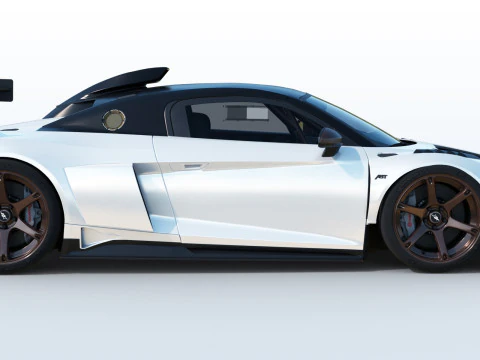 2024 Audi R8 ABT XGT 3D Model
