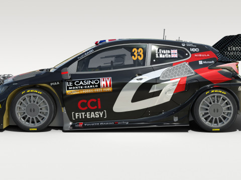 2024 Toyota Yaris WRC Modèle 3D