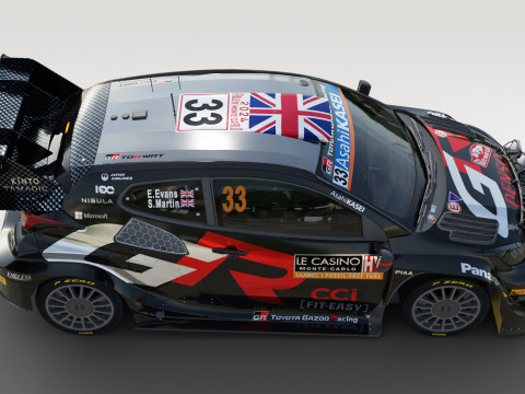2024 Toyota Yaris WRC Modèle 3D