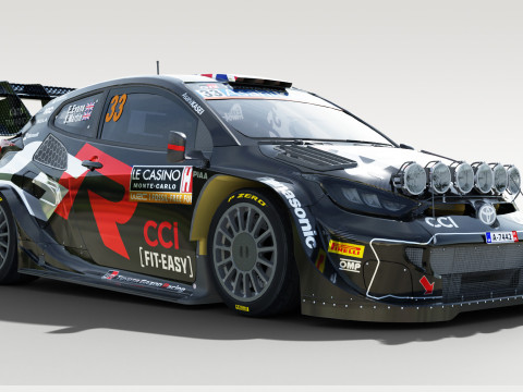2024 Toyota Yaris WRC Modèle 3D