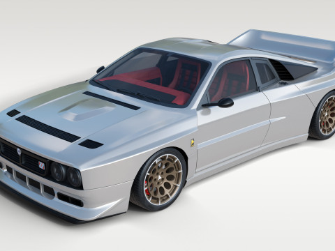 Lancia Stradale Kimera EVO37 Modelo 3D