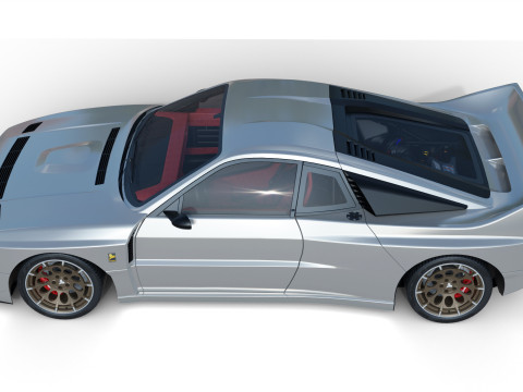Lancia Stradale Kimera EVO37 Modelo 3D