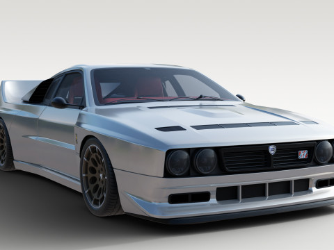 Lancia Stradale Kimera EVO37 Modelo 3D