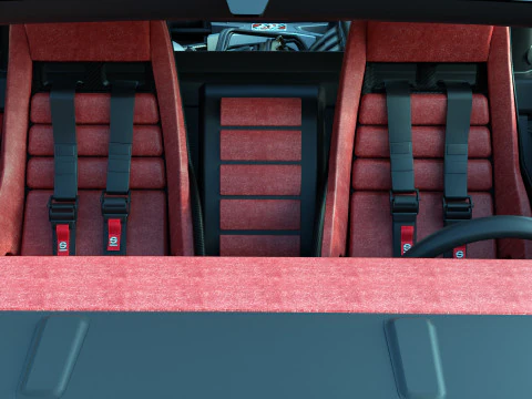 Lancia Stradale Kimera EVO37 3D Model