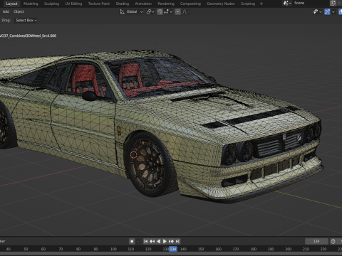 Lancia Stradale Kimera EVO37 Modelo 3D