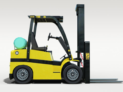 Forklift 3D-Modell