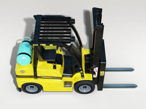 Forklift 3D Model