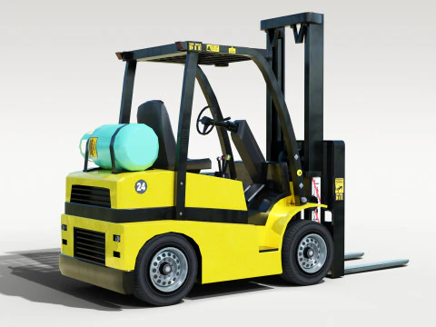 Forklift 3D Model