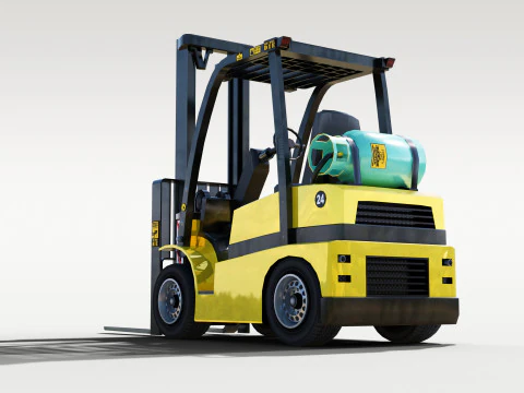 Forklift 3D Model