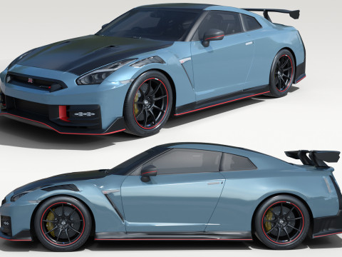 2024 Nissan GT-R NISMO 3D Model