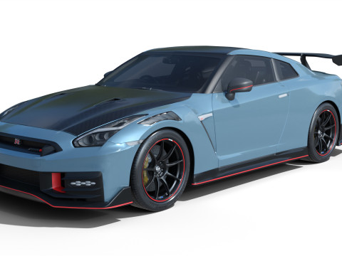 2024 Nissan GT-R NISMO 3D Model