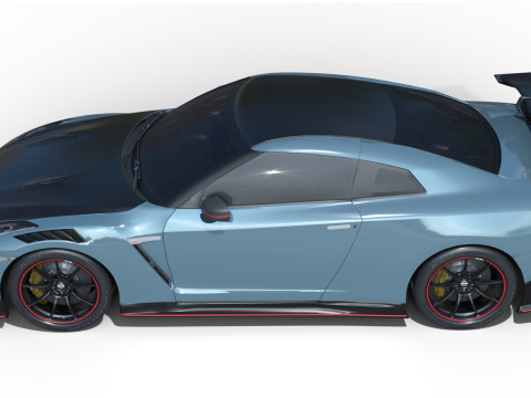 2024 Nissan GT-R NISMO 3D Model